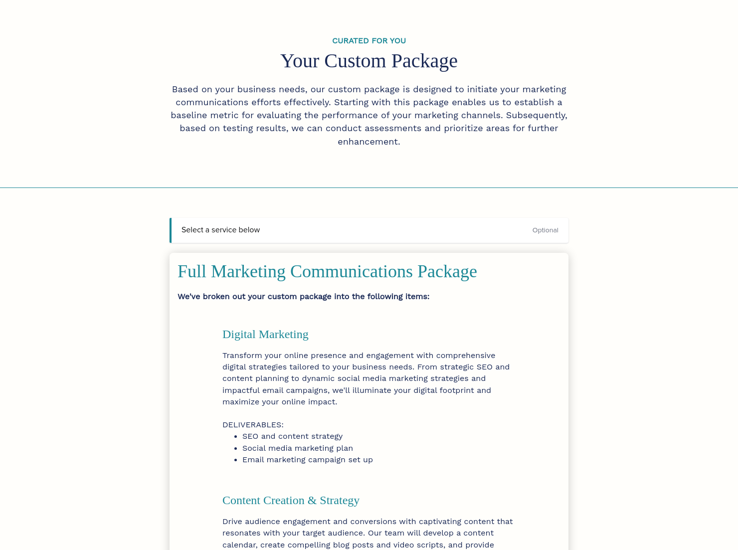 Services