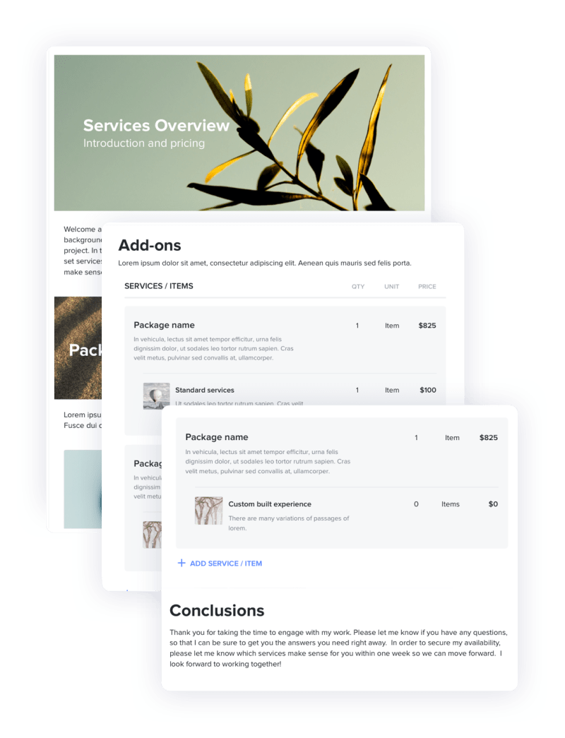 Event Planner Brochure Templates