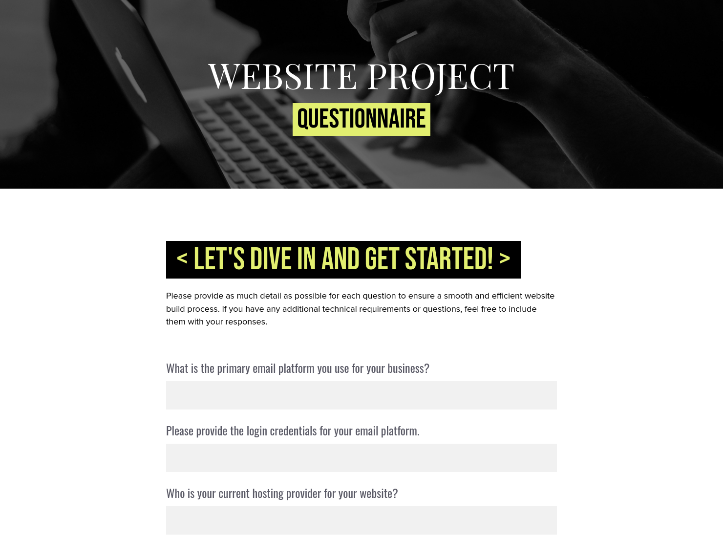 Questionnaire