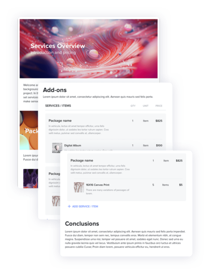 Interior designer brochure templates