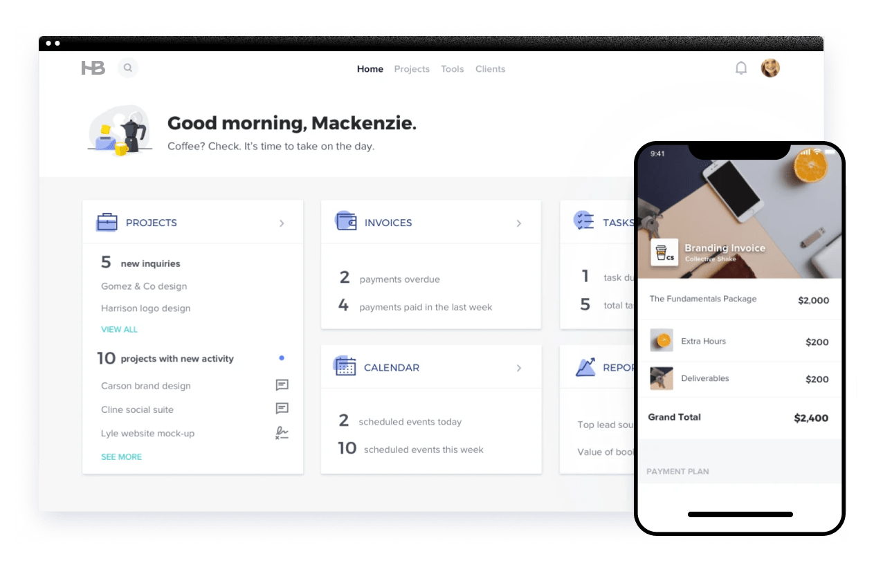 HoneyBook vs. Pipedrive