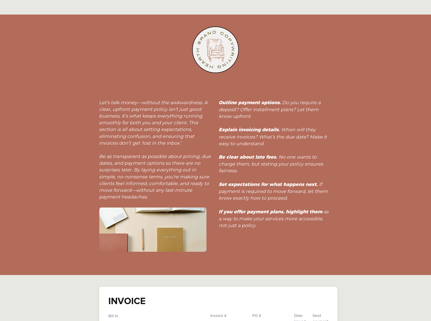 Payment Terms
