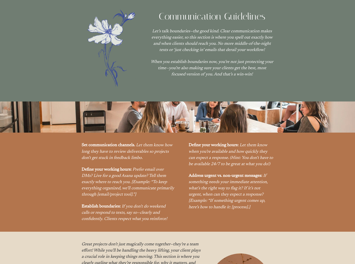 Communication Guidelines