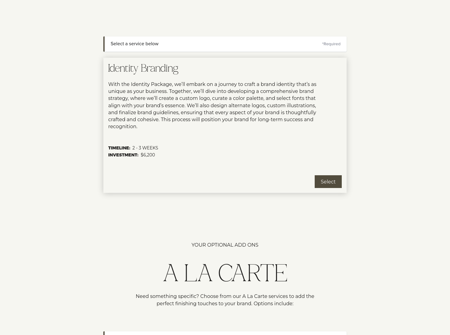 Services