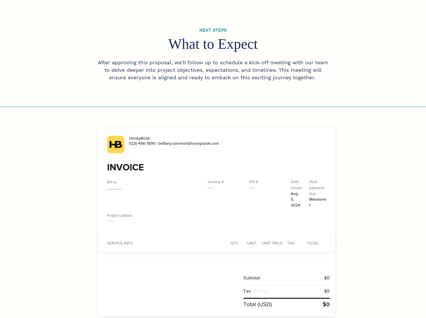 Invoice