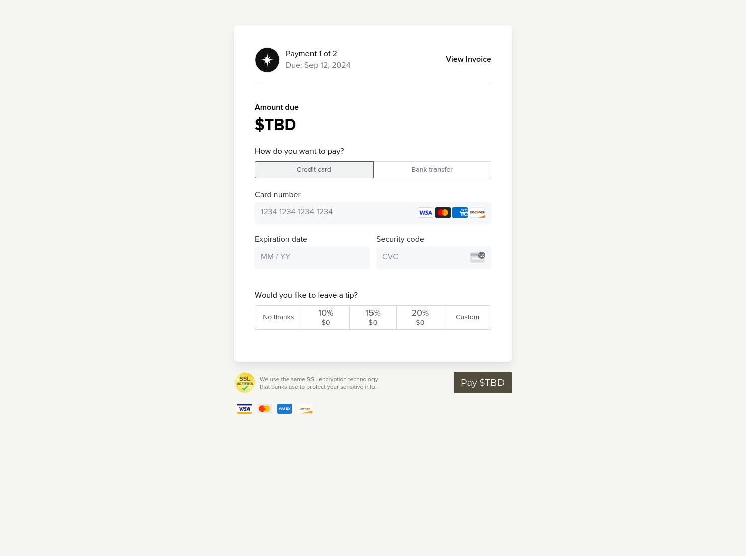 Payment